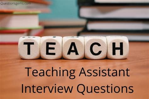 Top 37 Teaching Assistant Interview Questions And Answers 2021