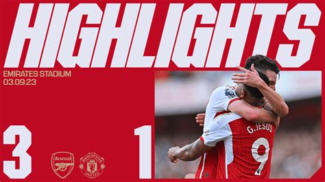 Highlights | Arsenal 3-1 Manchester United | Video | News | Arsenal.com