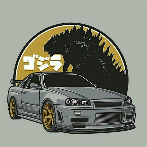 Jdm Car Drawing at GetDrawings | Free download