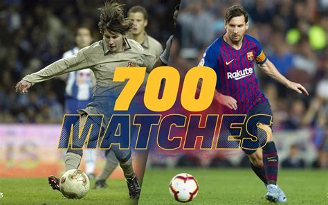 Leo Messi reaches 700 games as a Barça player