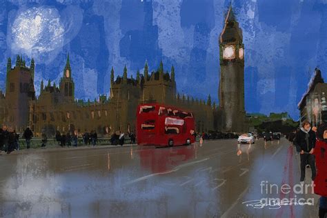 Houses of Parliament Digital Art by Roger Lighterness - Fine Art America