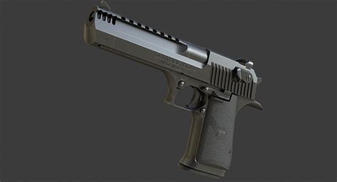 3D desert eagle mark xix model - TurboSquid 1250739