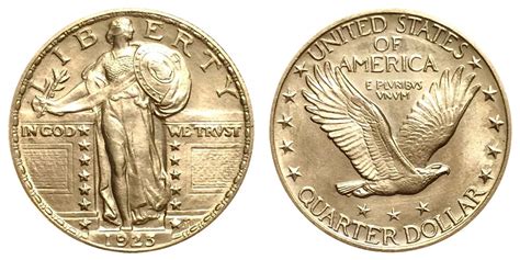 1923 Standing Liberty Quarters Type 2: Value and Prices