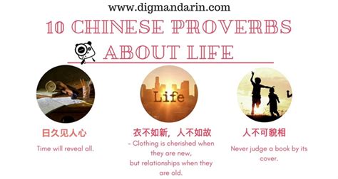 10 Chinese Proverbs about Life