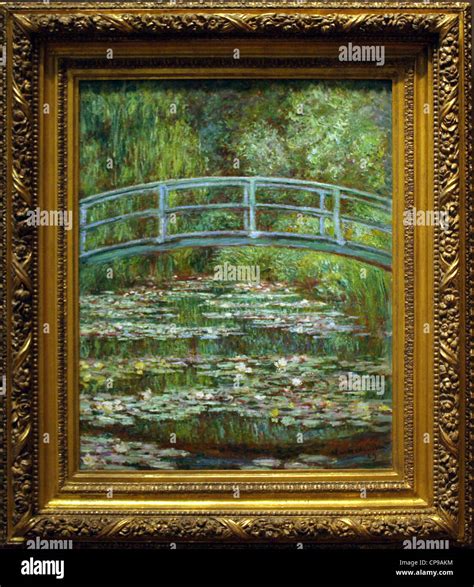 Painting of Monet in the MET, NY Stock Photo - Alamy