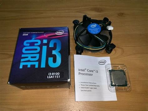 Intel Core i3 8100, Computers & Tech, Parts & Accessories, Computer Parts on Carousell