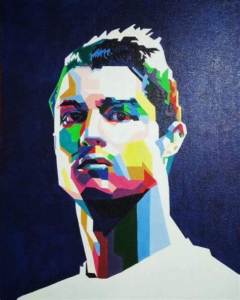 Ronaldo Painting by Bhushan Patil | Saatchi Art