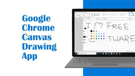 How to Use Google Chrome Canvas Drawing App - YouTube