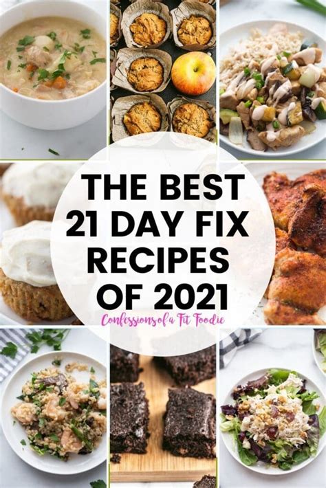 The Best 21 Day Fix Recipes 2021 - Confessions of a Fit Foodie