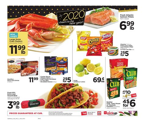 Cub Foods Weekly Ad Dec 29 – Jan 4, 2020