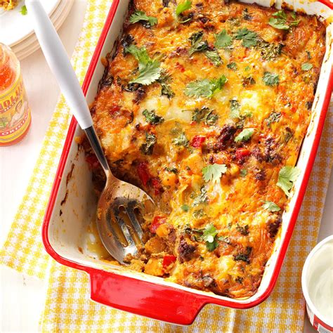 Chorizo Egg Casserole Recipe | Taste of Home