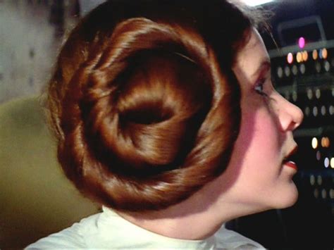 Princess leia hair, Star wars hair, Carrie fisher