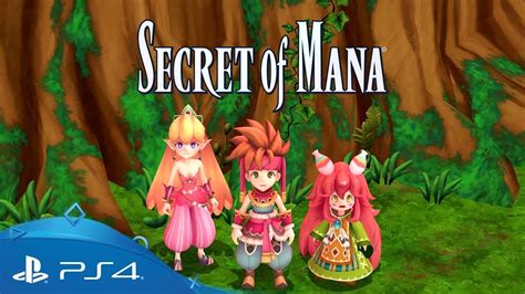 Secret Of Mana | Launch Trailer | PS4 - YouTube