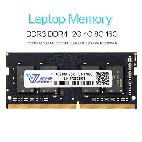 💰Kjøp RAM Memory DDR3 DDR4 2GB 4GB 8GB 16GB Laptop Memory Notebook ...