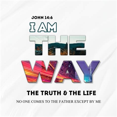 Copy of I AM THE WAY BIBLE VERSE FLYER | PosterMyWall