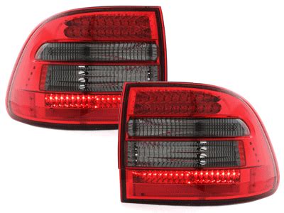 LED Taillights suitable for Porsche Cayenne (2003-2007) Red Smoke ...