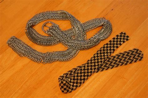 How to Make Chainmail (European 4-in-1 Weave) : 7 Steps (with Pictures ...