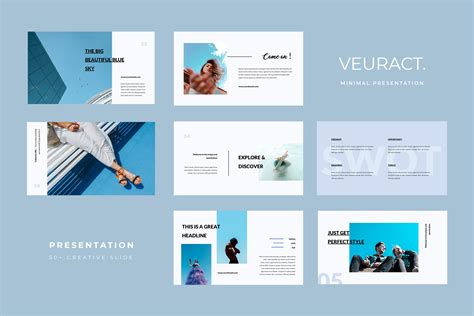 Veuract - Google Slide Presentation | Presentation Templates ~ Creative Market