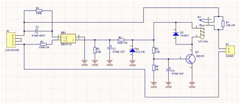 Ac Current Limiter Circuit Diagram