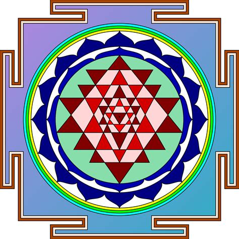 Clipart - Sri Yantra