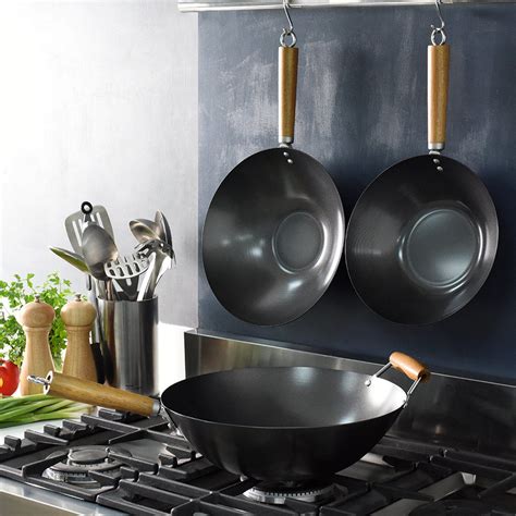 ProCook Carbon Steel Wok Set in 2020 | Carbon steel wok, Carbon steel, Wok