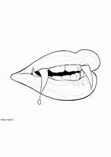 Vampire 5 coloring Page sketch template