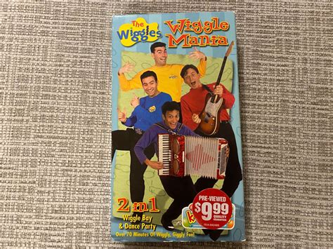 The Wiggles: Wiggle Mania 2003 VHS | The wiggles, Wiggle, Wiggle wiggle