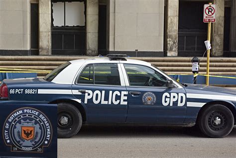 Gotham Police Department (GPD) Car | Gotham's finest. Note t… | Flickr