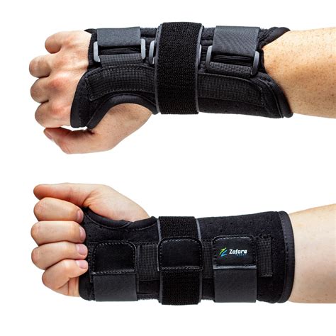 Buy Tunnel Wrist Support Brace with Metal Splint Stabilizer by Zofore - Helps Relieve Tendinitis ...