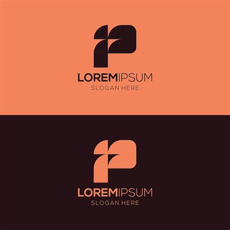 Premium Vector | Letter p or ip creative abstract geometric logo design template for a brand