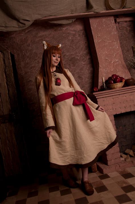 Spice and Wolf Anime Cosplay Horo Dress Holo Costume | Etsy