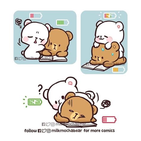 "Milk And Mocha Bear" Comics Are The Heckin' Cutest | Milk & mocha, Cute bear drawings, Cute ...