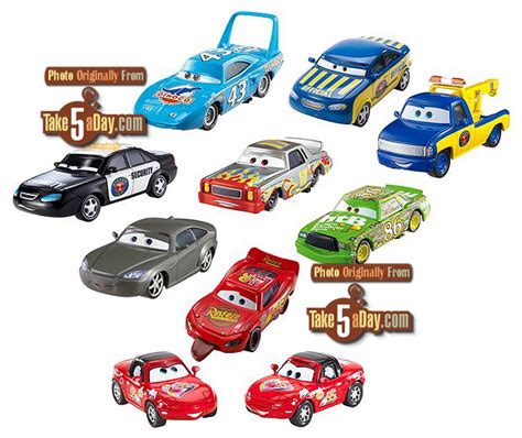 Take Five a Day » Blog Archive » Mattel Disney Pixar CARS Diecast: The CARS 1 Toys R Us 10-Pack