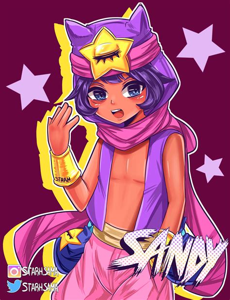 Sandy Brawl Stars FanArt! : r/Brawlstars