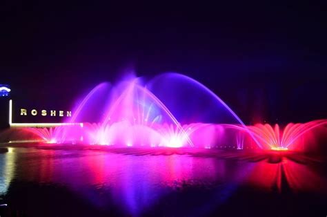 Multimedia Fountain Roshen (Vinnytsia Fountain “Roshen” Ukraine)