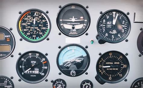 Navigating Altitude: A Close Look at Aircraft Instruments