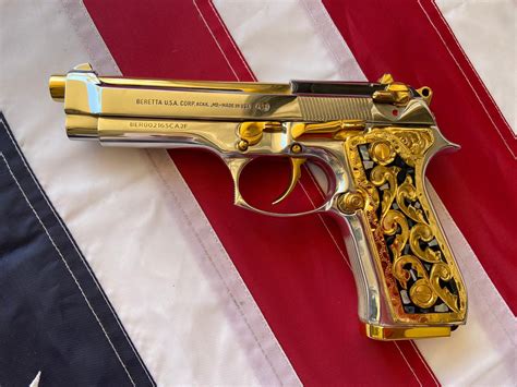 Beretta - Full Gold - American Golden Gun