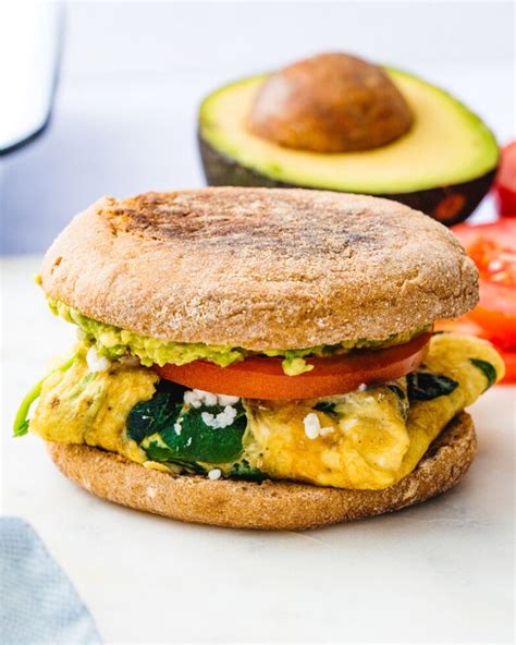 Healthy Breakfast Sandwich – A Couple Cooks