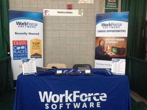 Career Fair Booth... - WorkForce Software Office Photo | Glassdoor