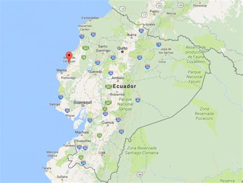 Magnitude 6.0 earthquake strikes off coast of Ecuador - National ...