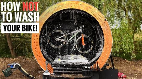 BIKE WASHING MACHINE - It's complete and it works! - YouTube