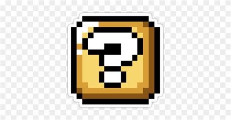 Mystery Boxes - Super Mario World Block - Free Transparent PNG Clipart Images Download