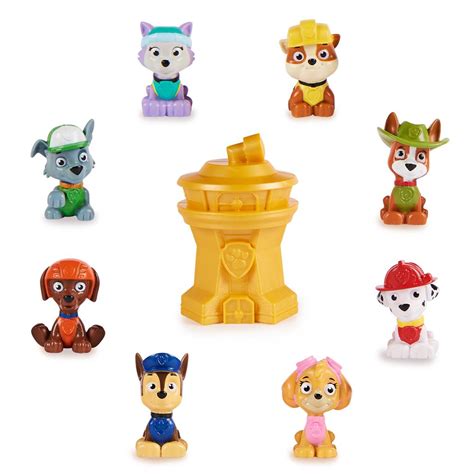 PAW Patrol, 10th Anniversary 2-inch Collectible Blind Box Mini Figure ...