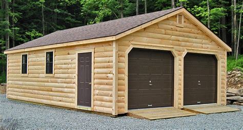 Fetching 2 Car Prefab Garages with Garage Kits Lowes, and Spacious ... | Prefab garages ...