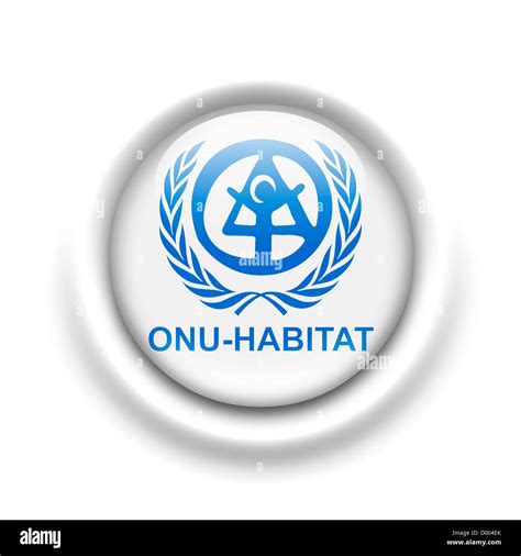 ONU UN Habitat logo symbol flag Stock Photo - Alamy