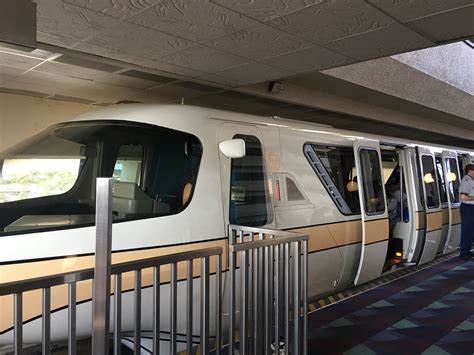 Disney Monorail inside contemporary stop - Vacation Club Loans