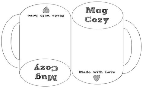 Mug Love Cup Cozy Pattern- FREE Today Only! - Frogging Along | Crochet mug cozy, Crochet coffee ...