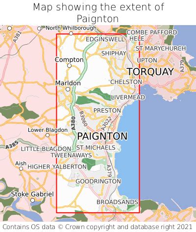 Where is Paignton? Paignton on a map