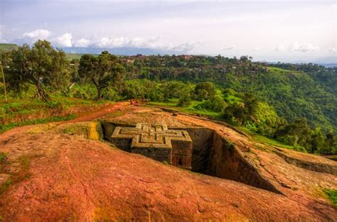 Premium Photo | Exterior views of lalibela churches in ethiopia