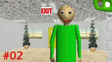 Baldi's Basics in Education and Learning ENDING Playthrough Gameplay Part2 (Free indie horror ...